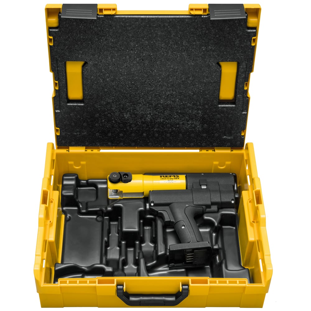 REMS Mini‑Press 22 V ACC Bare Unit With L - BOXX | 578005R22 - 578005R22 - REMS Tools - Trade Counter Direct