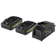 Rems Power Pack 22V, 2 X 1.5Ah Batteries with a 230V, 90W Charger - Kit - 571589 - REMS Tools - Trade Counter Direct