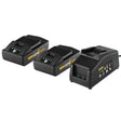 Rems Power Pack 22V, 2 X 2.5Ah Batteries with a 230V, 90W Charger - Kit - 571590 - REMS Tools - Trade Counter Direct