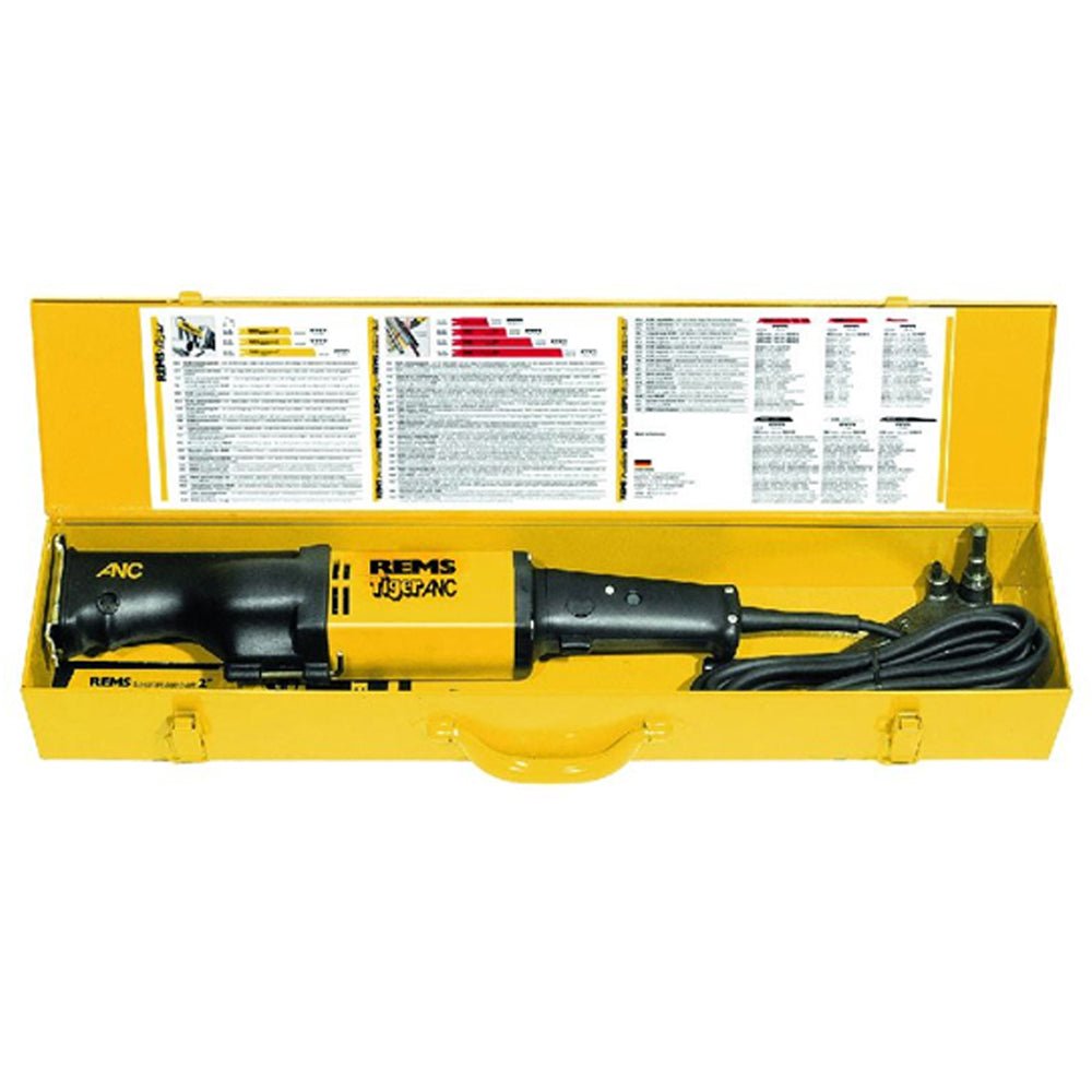 REMS Tiger ANC Pipe Reciprocating Saw 560020 - 560020-110V - REMS Tools - Trade Counter Direct