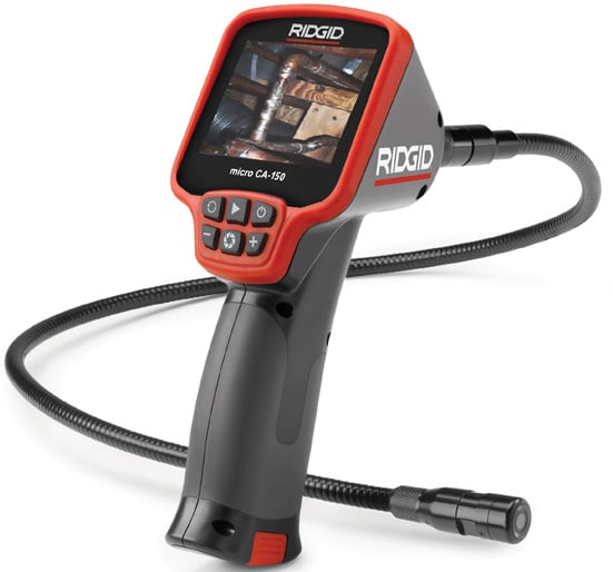Ridgid 36848 CA - 150 SeeSnake Inspection Camera with image capture - 17mm - 36848 - Ridgid Tools - Trade Counter Direct