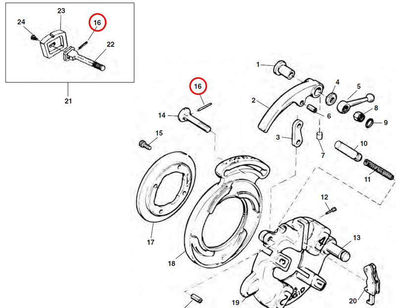 RIDGID 45050 – Lock Screw Split Pin (Pack of 2) - 45050 - 45050 - Ridgid Tools - Trade Counter Direct