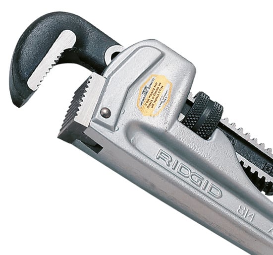 Ridgid Aluminium Pipe Wrenches