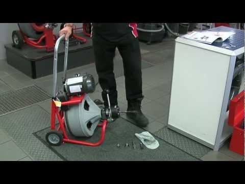 Ridgid K - 400 Drain Cleaning Machine upto 110mm - 28103 - K - 400 - 28103 - Ridgid Tools - Trade Counter Direct