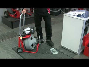Ridgid K - 400 Drain Cleaning Machine upto 110mm - 28103 - K - 400 - 28103 - Ridgid Tools - Trade Counter Direct