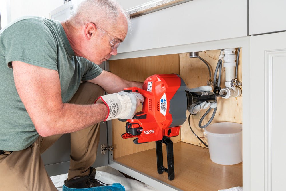 RIDGID K - 46 Cordless SinkSnake™ Drain Cleaning Machine (78088) - 78088 - Ridgid Tools - Trade Counter Direct