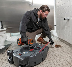 Ridgid K9 - 204 FlexShaft Drain Cleaning Machine - Chain Knocker - K9 - 204 FlexShaft - 64278 - Ridgid Tools - Trade Counter Direct