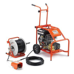 RIDGID KJ - 3100 3000 PSI Petrol Water Jetter – 5.5 GPM Drain Jetting Machine (2″–10″ Lines) - 37413 - Ridgid Tools - Trade Counter Direct