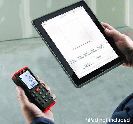 Ridgid LM - 400 Advanced Laser Distance Meter 36813 - LM400 - 36813 - Ridgid Tools - Trade Counter Direct