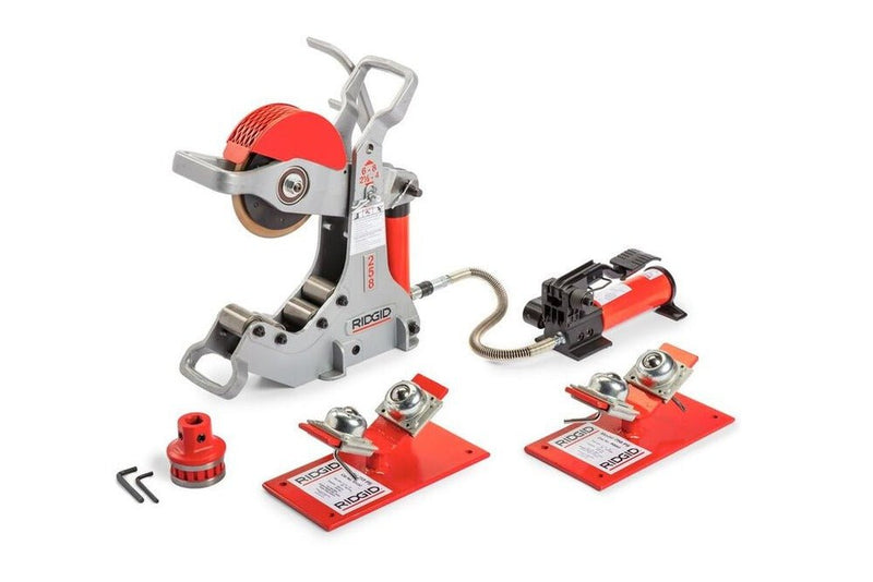 RIDGID Model 258 Power Pipe Cutter with RIDGID Model 700 Power Drive - 17881 - Ridgid Tools - Trade Counter Direct