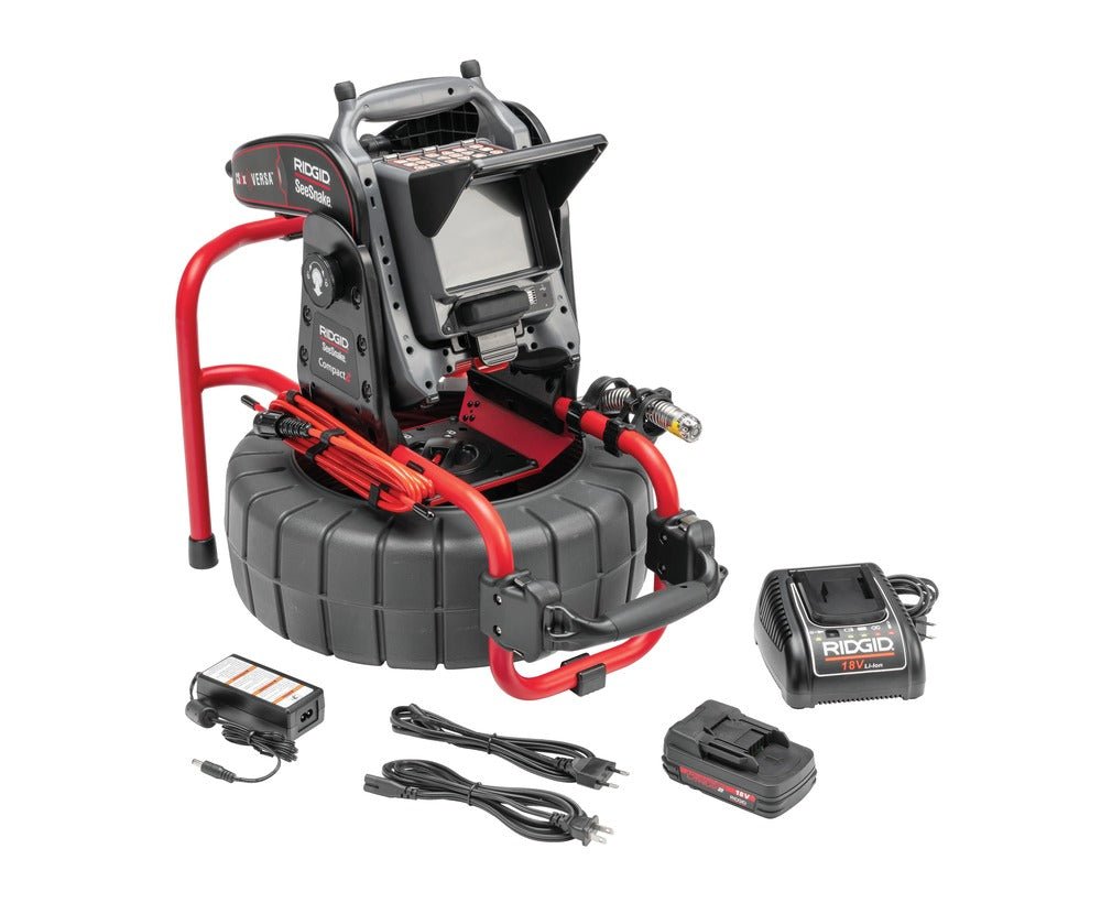 RIDGID SeeSnake® Compact2 with CS6x Versa Camera System - 48118 - Ridgid Tools - Trade Counter Direct