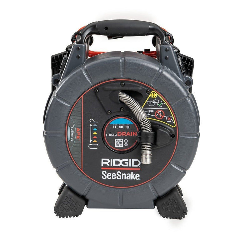 RIDGID SeeSnake® microDrain APX Inspection Camera with TruSense Technology + CA350 Monitor - 77578 - 77578 - Ridgid Tools - Trade Counter Direct