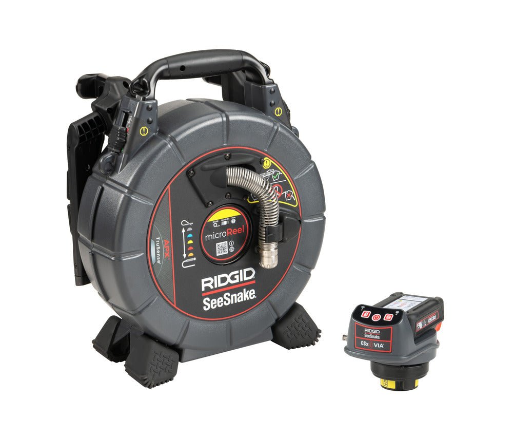 RIDGID SeeSnake microReel APX with TruSense Technology - 75853 - Ridgid Tools - Trade Counter Direct