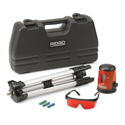 RIDGID Self-Levelling Cross-Line Laser kit - 38758 - 38758 - Ridgid Tools - Trade Counter Direct
