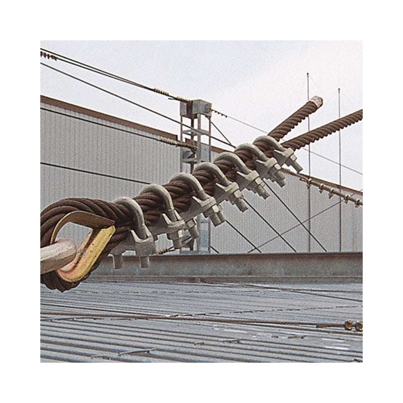 Robur Galvanised Wire Rope Clip 3 Mm - 8016 - 8016 3 - WEB-080160003 - Robur - Trade Counter Direct