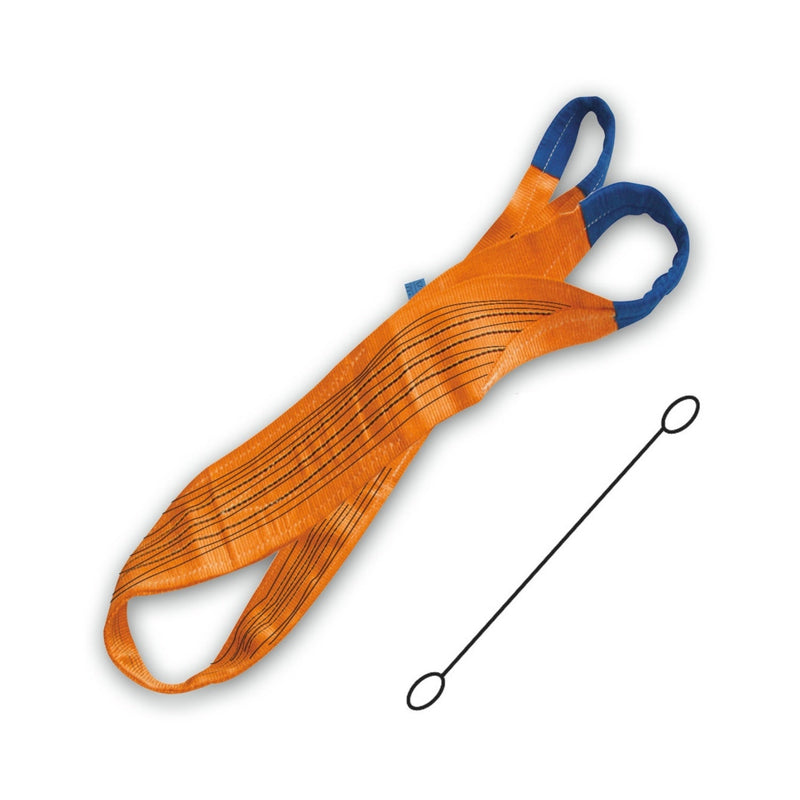 Robur Lifting Web Sling 10 T Two - Layer Flat Sling - 8161 6 - T10 - WEB-081610060 - Robur - Trade Counter Direct