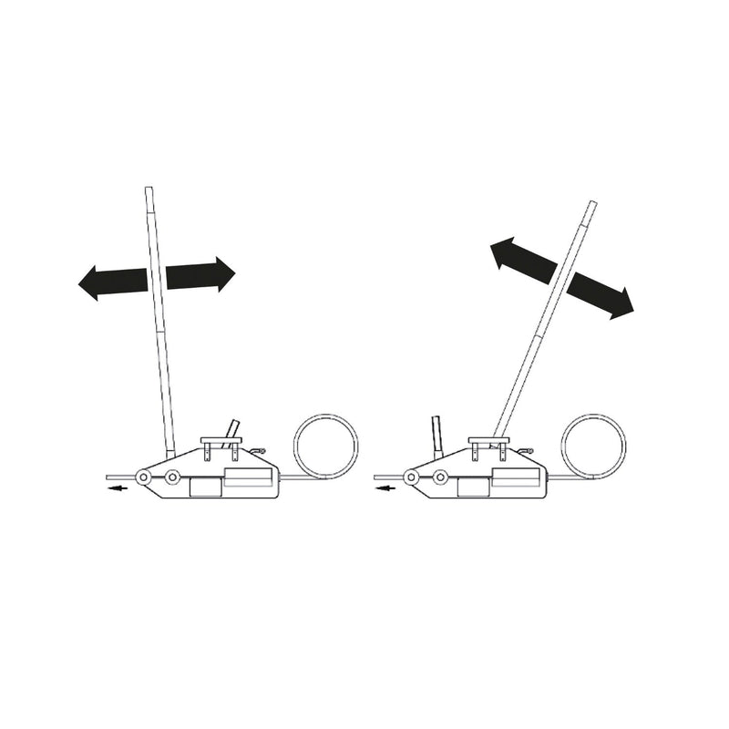 Robur Manual Rope Winch - 8148 0,8X20M - WEB-081480008 - Robur - Trade Counter Direct
