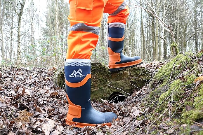 Rock Fall RF290 Silt - Neoprene Safety S5 Wellington - RF290/003 - Rockfall - Trade Counter Direct