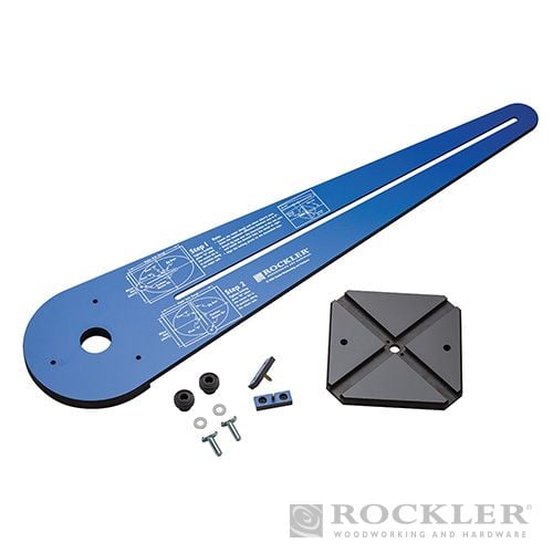 Rockler Ellipse / Circle Router Jig 9 - 1/4 - 52" - 814797 - 814797 - Rockler - Trade Counter Direct