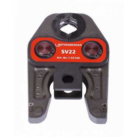 Romax 4000 SV22 Hardened Press Jaw 22mm - 015214X - 015214X - Rothenberger - Trade Counter Direct