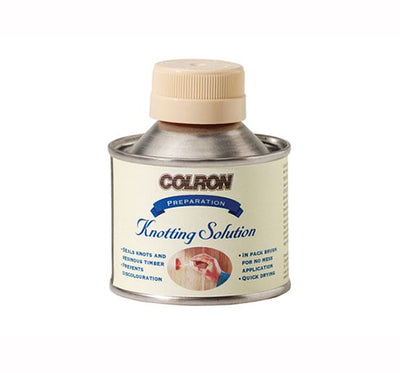 Ronseal Colron Knotting Solution 125 ml - 32104 Oil Teak - RSLCKS125 - Ronseal - Trade Counter Direct