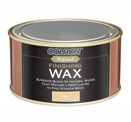 Ronseal Colron Refined Finishing Wax Clear 325 g - 325g - RSLCRFW325 - Ronseal - Trade Counter Direct