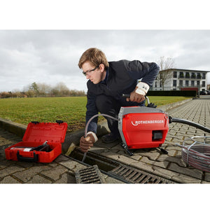 Rothenberger 1000003408 Cordless 18V R600 VarioClean - Kit with Battery and Spiral - 1000003408 - Rothenberger - Trade Counter Direct