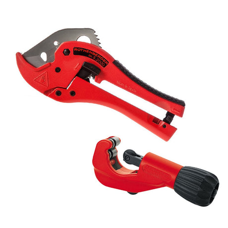 Rothenberger 10002682 Rocut 42TC and No.35 Pipe Cutter Twin Pack - 10002682 - Rothenberger - Trade Counter Direct