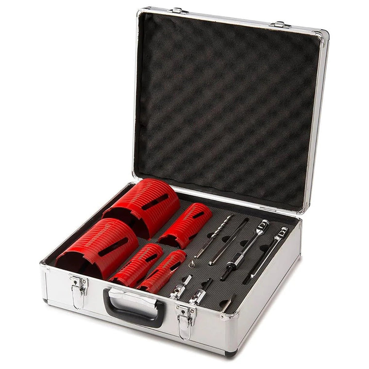 Rothenberger 12 Piece Dry Diamond Core Drill Set - 89020
