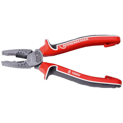 Rothenberger 1500003163 Electricians VDE Combination Plier 180mm - 1500003163 - Rothenberger - Trade Counter Direct