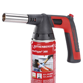 Rothenberger 35555 Rofire Piezo BlowTorch + Cylinder - Type - 35555 - Rothenberger - Trade Counter Direct