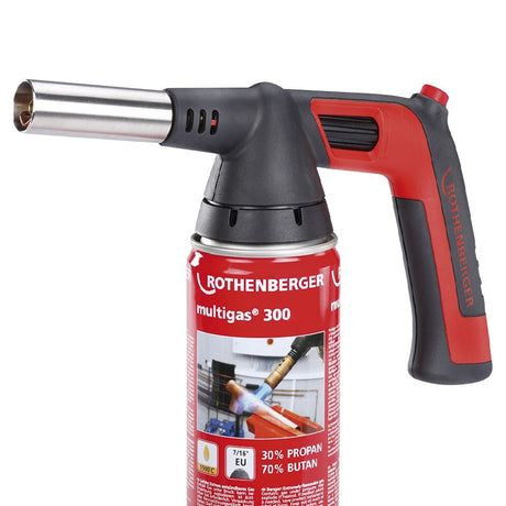 Rothenberger 35555 Rofire Piezo BlowTorch + Cylinder - Type - 35555 - Rothenberger - Trade Counter Direct