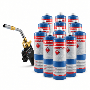 Rothenberger 35644X Superfire 2 Blow Torch with Mapp Gas or Propane Gas - 35644X-P12 - Rothenberger - Trade Counter Direct