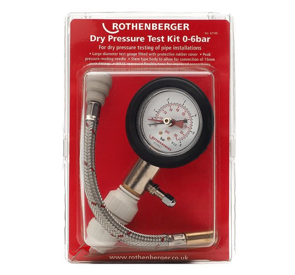 Rothenberger Dry Pressure Testing Kit - 67105 - Type - 67105 - Rothenberger - Trade Counter Direct