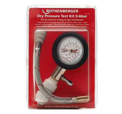 Rothenberger Dry Pressure Testing Kit - 67105 - Type - 67105 - Rothenberger - Trade Counter Direct