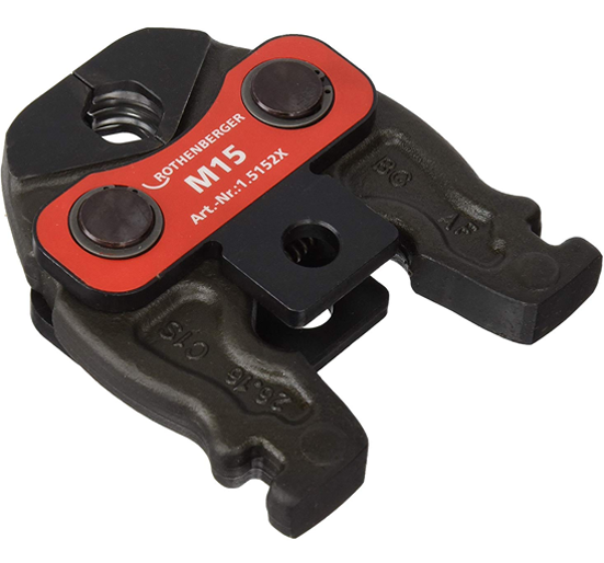 Rothenberger Pressliner Compact 15mm Jaw - M Type - 015152X - 015152X
