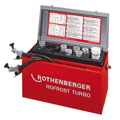 Rothenberger RoFrost TURBO 2 Electric Pipe Freezing Set - 240 Volt - 1500003001 - Rothenberger - Trade Counter Direct