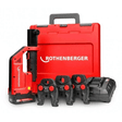 Rothenberger Romax Compact III Press Jaw Set with Jaws, Battery, Charger and Case - 1000004333 - Rothenberger - Trade Counter Direct