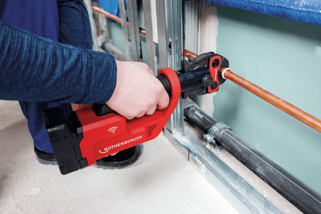 Rothenberger Romax Compact III Press Jaw Set with Jaws, Battery, Charger and Case - 1000004333 - Rothenberger - Trade Counter Direct