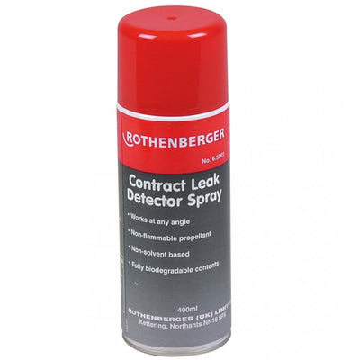 Rothenberger Rotest Leak Detector Spray (400ml) - 400ml aerosol - 65000 - Rothenberger - Trade Counter Direct
