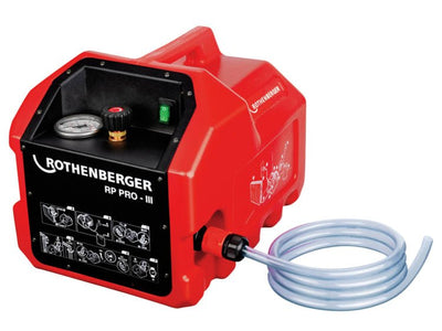 Rothenberger RP Pro III Electric Test Pump - 61181 - Rothenberger - Trade Counter Direct
