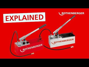 Rothenberger RP50 Pressure Testing Pump 60 Bar - 60200 - 60200 - Rothenberger - Trade Counter Direct