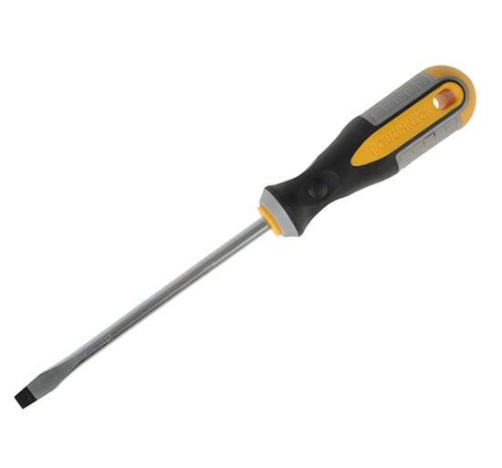 Roughneck Flared Screwdriver 150 x 8mm - Flared Screwdriver - ROU22116 - Roughneck - Trade Counter Direct