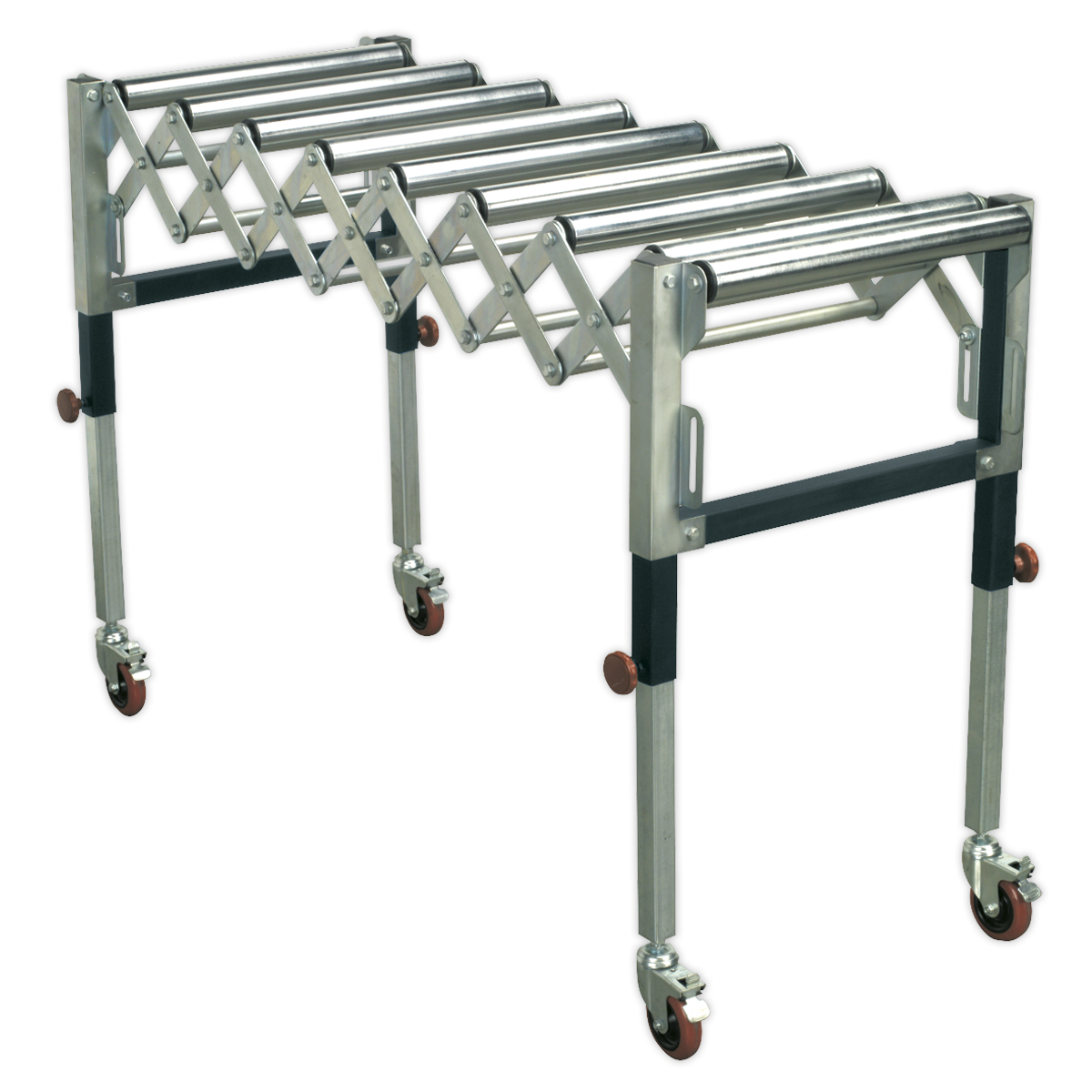 Sealey RS911F Adjustable Roller Stand 450-1300mm 130kg Capacity