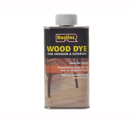 Rustins Wood Dyes - Medium Oak 250ml - RUSWDMO250 - Rustins - Trade Counter Direct