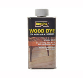 Rustins Wood Dyes - Oak 250ml - RUSWDLO250 - Rustins - Trade Counter Direct