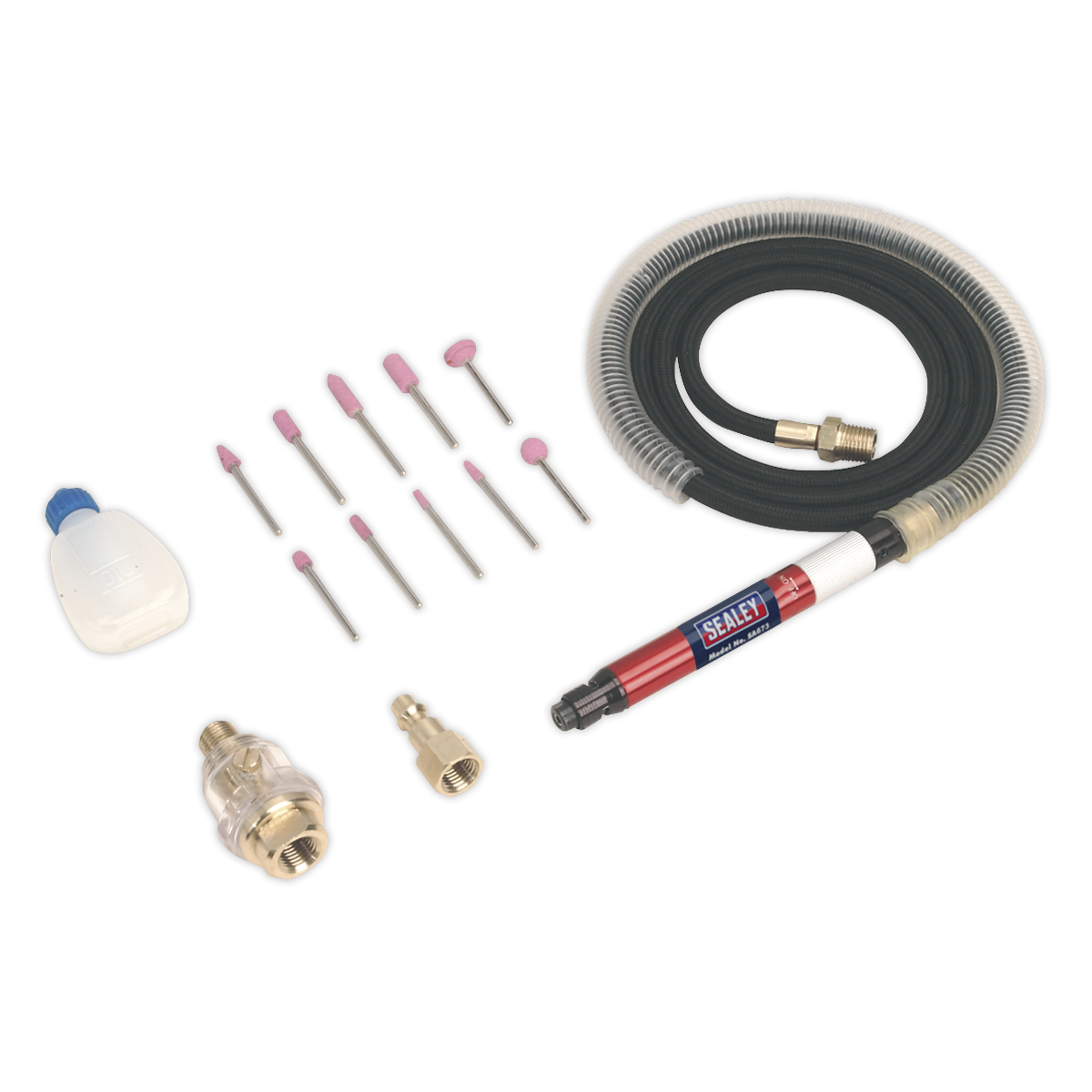 Sealey SA673 Air Micro Die Grinder Ø3mm Collet