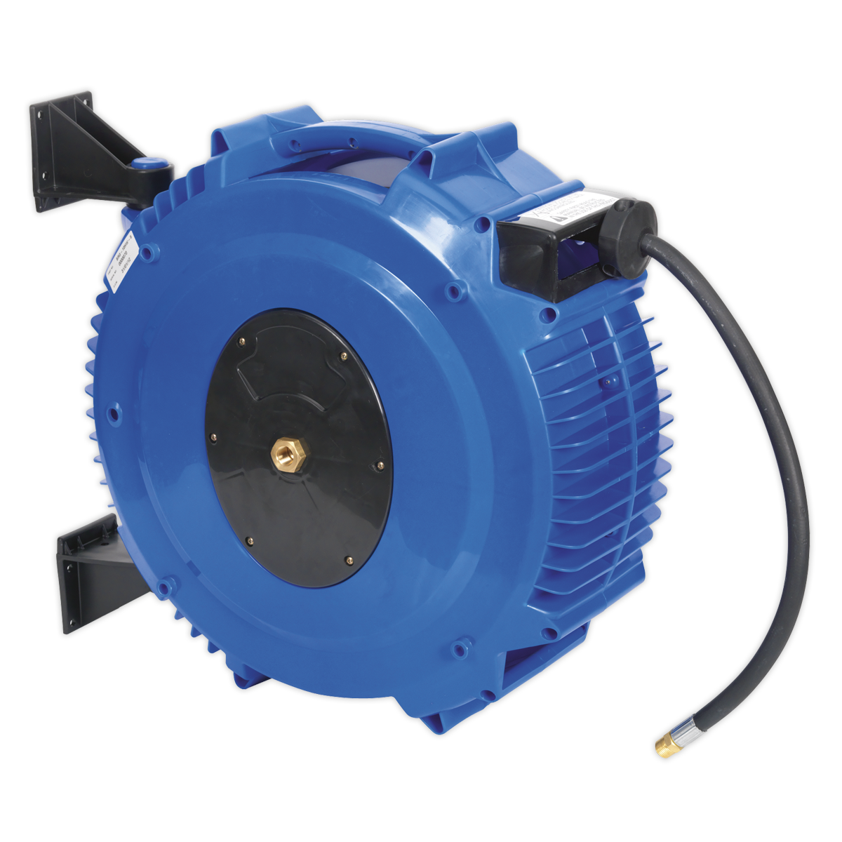 Sealey SA88 Retractable Air Hose Reel 20m Ø10mm ID Rubber Hose