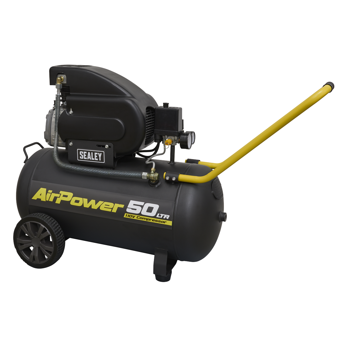 Sealey SAC5020E110V Air Compressor 50L Direct Drive 2hp 110V