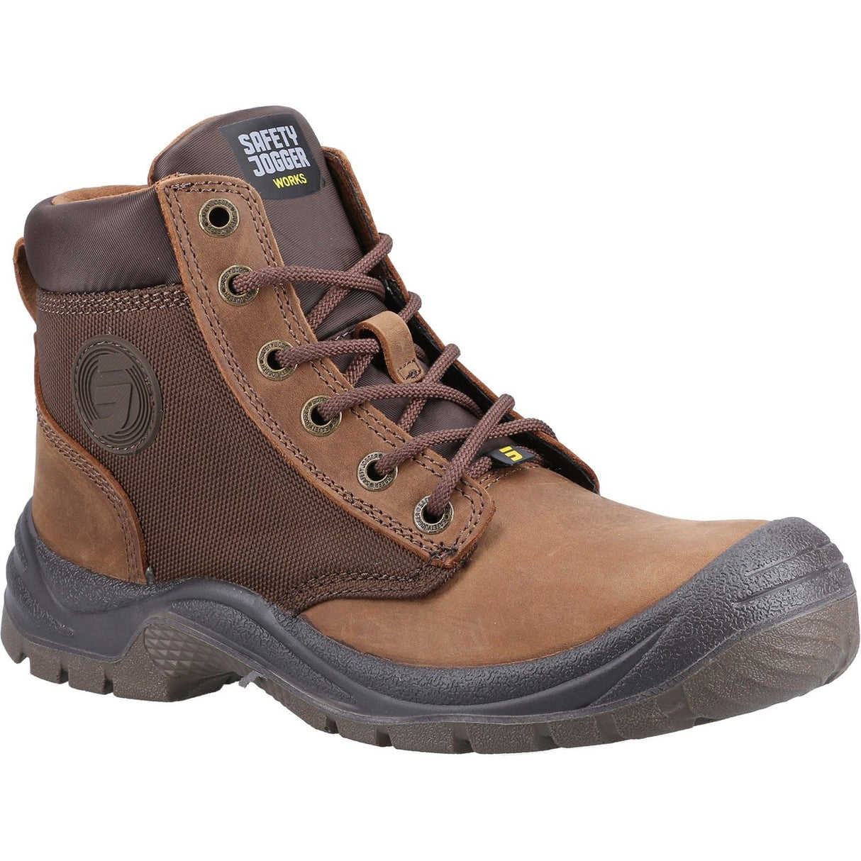 Safety Jogger Dakar S3 Safety Boots - Brown/Taupe (36291 - 67697) - 36291-67697-06 - Safety Jogger - Trade Counter Direct